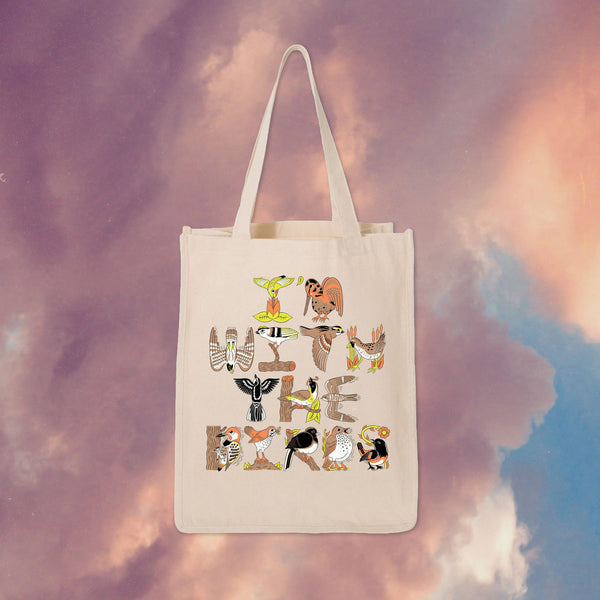 Bird Collective - I'm With The Birds Tote Bag