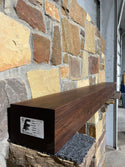 Walnut Fireplace Mantel