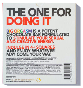 Eat Gold Organics - BIG ORGASM, a Potent, Functional & Delicious Chocolate Bar - 0
