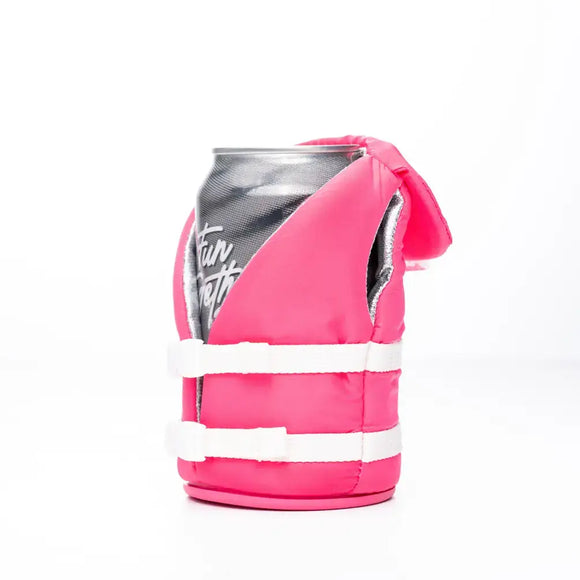 Puffin Drinkwear - Insulated 12 oz Can Cooler - The Buoy - Party Pink