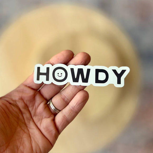 Morgan Lacey Hart - Happy Little Howdy Magnet