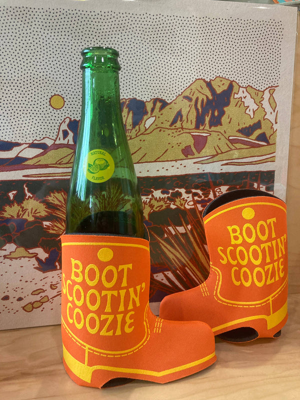 Caroline Clark - Boot Scootin' Coozie: Brown/Gold