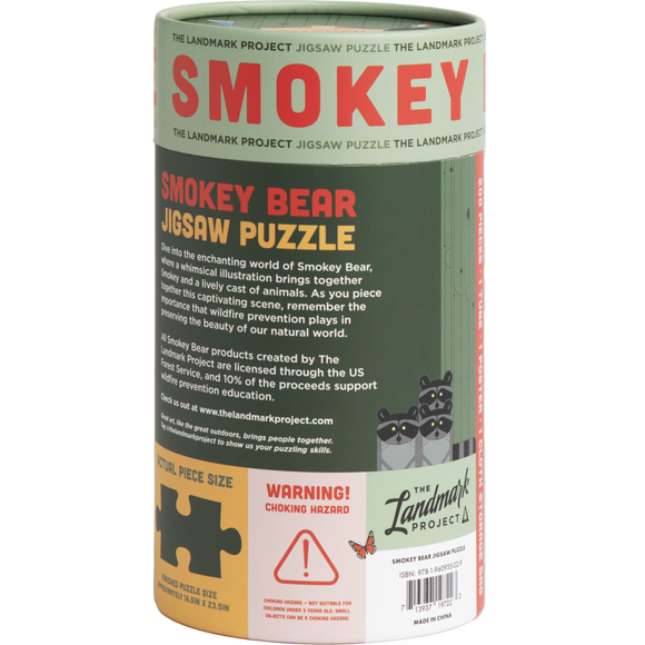 The Landmark Project - Smokey Bear Jigsaw Puzzle