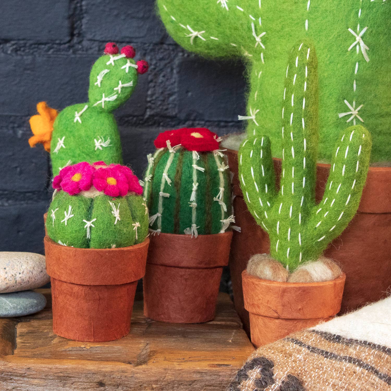 dZi Handmade - Small Saguaro Cactus - 0