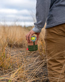 Puffin Drinkwear - The Bird Dog - 12 oz Can Cooler - Olive Green & Dry Grass-5