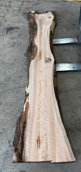 Unfinished Live Edge Red Oak Slab (ULES-2886)