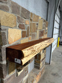 Live Edge Cedar Fireplace Mantel