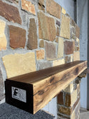 Walnut Fireplace Mantel