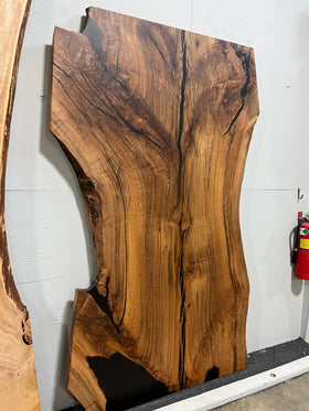 Live Edge Red Oak Slab - 0