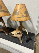 Moose Antler Table Lamp-4