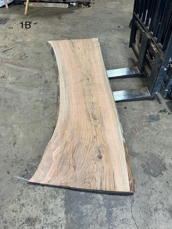 Unfinished Live Edge Red Oak Slab (ULES-2912)