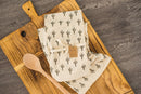 AURE - Organic Cotton Saguaro Tea Towel, Eco Friendly, Flour Sack-3