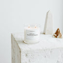 Apples + Maple Bourbon Glass Tumbler Soy Candle-5