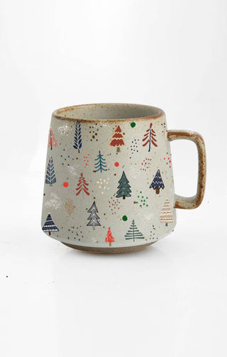 Artsy Em - Festive Fir Stoneware Mug