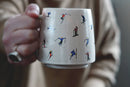 Artsy Em - Ski Adventure Stoneware Mug: Embrace the Slopes: No Coasters-2