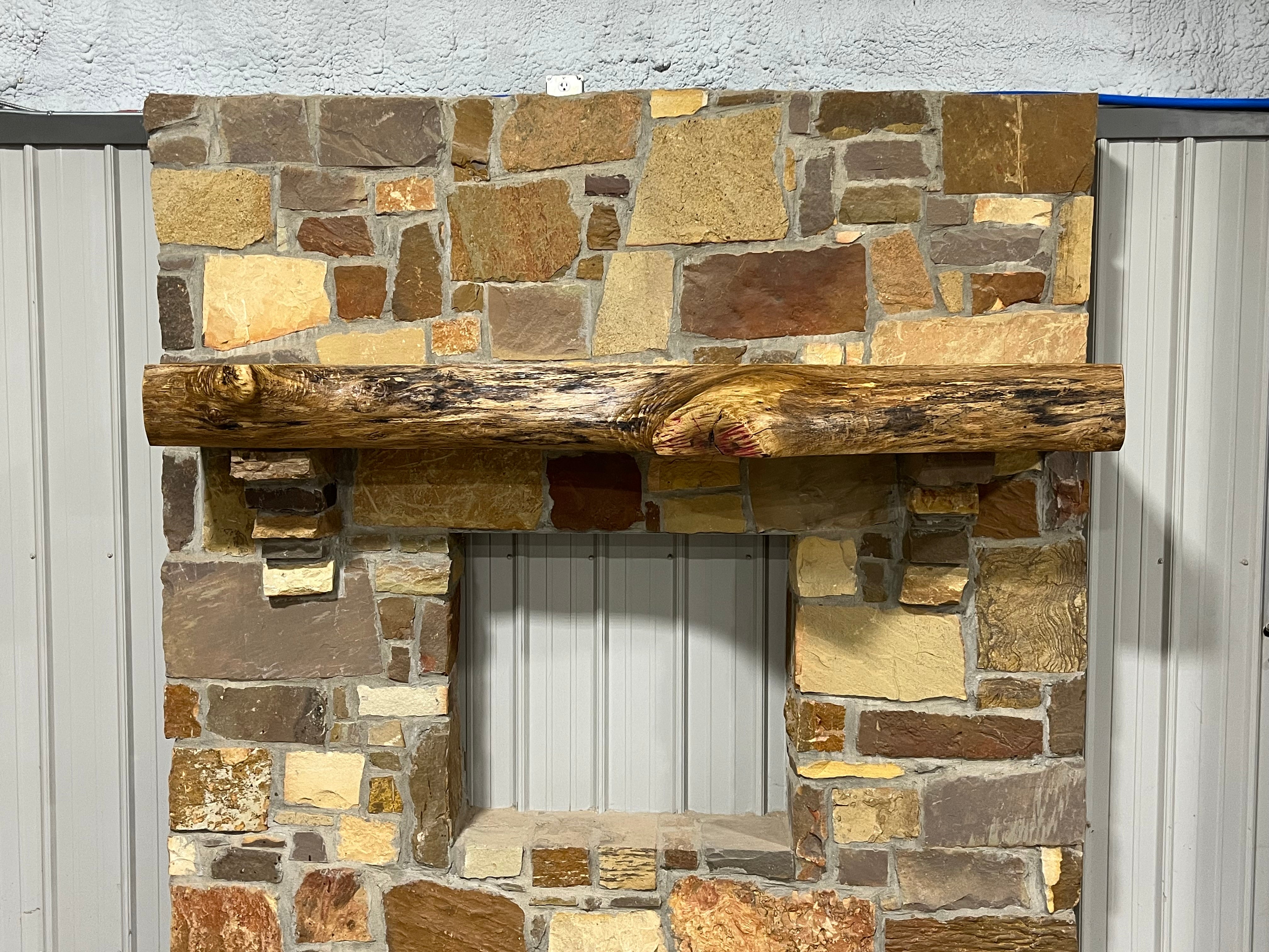White Oak Fireplace Mantel