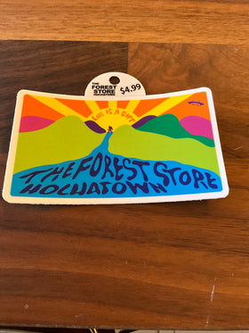 The Forest Store Multicolor Sticker