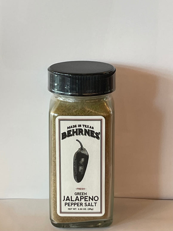 Behrnes’-Green Jalapeño Pepper Salt