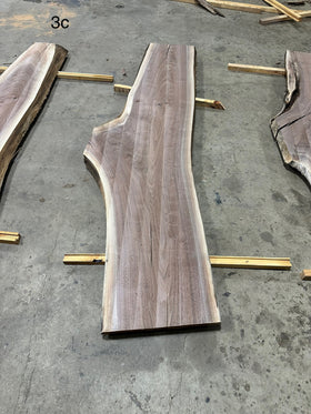 Unfinished Live Edge Walnut Slab (ULES-2906)