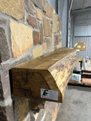 White Oak Fireplace Mantel-1