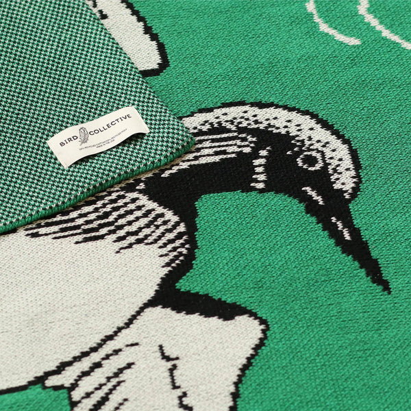 Bird Collective - Loons of North America Knit Blanket