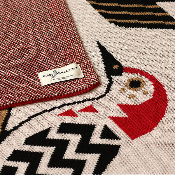 Bird Collective - Woodpeckers of North America Knit Blanket