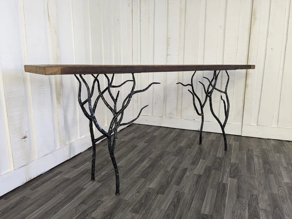 Wrought Iron Brush Creek Console Table