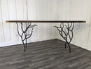 Wrought Iron Brush Creek Console Table-4