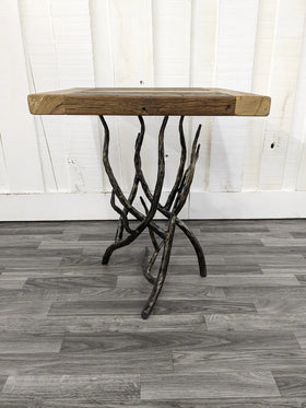 Wrought Iron Brush Creek Side Table Base