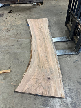 Unfinished Live Edge Red Oak Slab (ULES-2910)