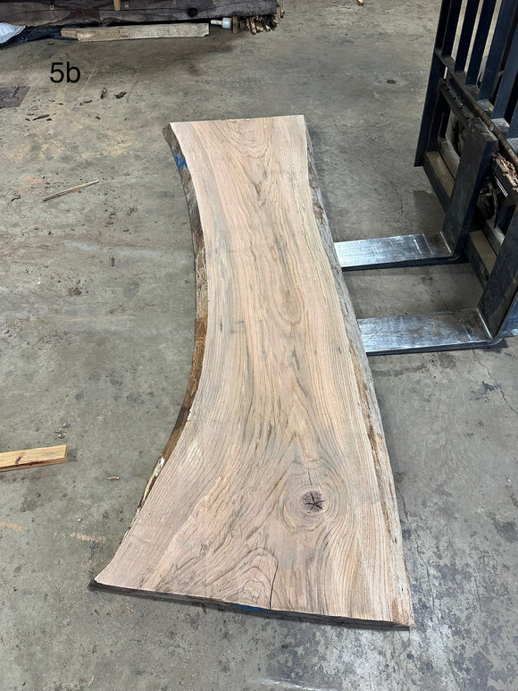 Unfinished Live Edge Red Oak Slab (ULES-2910)