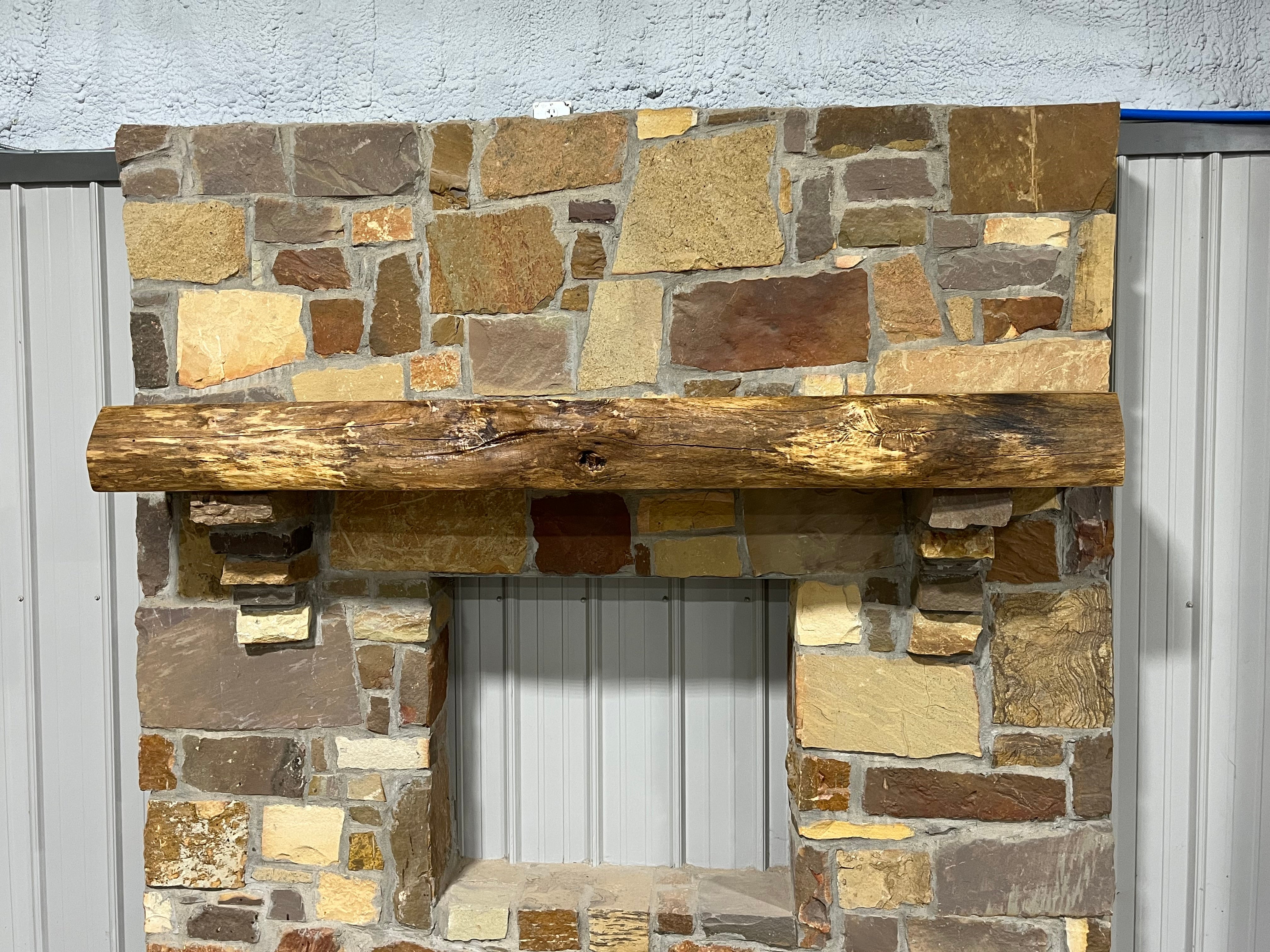White Oak Fireplace Mantel