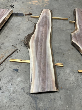 Unfinished Live Edge Walnut Slab (ULES-2907)