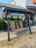 Outdoor A-Frame Canopy Swing
