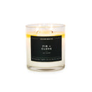 Calyan Wax Co. - Fir + Clove - Clear Glass Tumbler Soy Candle-1