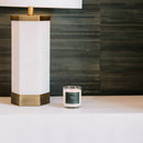 Calyan Wax Co. - Fir + Clove - Clear Glass Tumbler Soy Candle-8