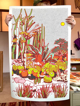 Caroline Clark - Cactus Planet #5 24"x36" Print - 0