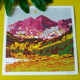 Caroline Clark - Desert Mountain #24 12 x 12 - 0