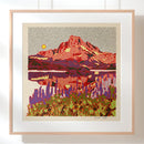 Caroline Clark - Desert Mountain #28 12 x 12-1