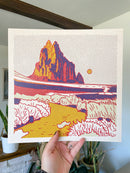 Caroline Clark - Desert Mountain #9 12x12-3