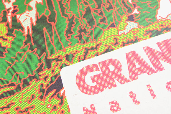 Caroline Clark - Grand Teton National Park 18"x24" Screen Print