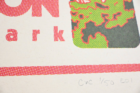 Caroline Clark - Grand Teton National Park 18"x24" Screen Print