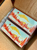 Caroline Clark - Mountain View Bumper Sticker-2