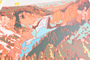 Caroline Clark - Yellowstone National Park 18"x24" Screen Print-4