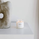 Cedar + Tobacco Glass Tumbler Soy Candle-3