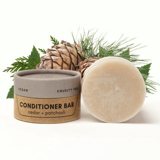 Conditioner Bar | Cedar + Patchouli | Zero Waste Hair Care
