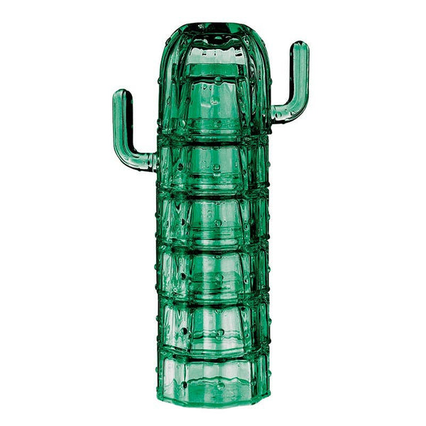 Slant Collections by Creative Brands - Cactus Glass Set