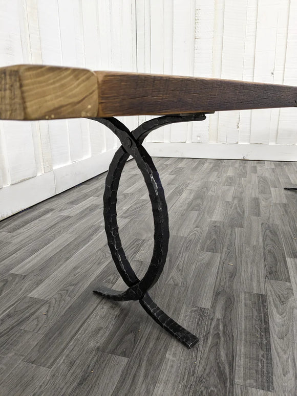 Wrought Iron Cuyahoga Bench Legs