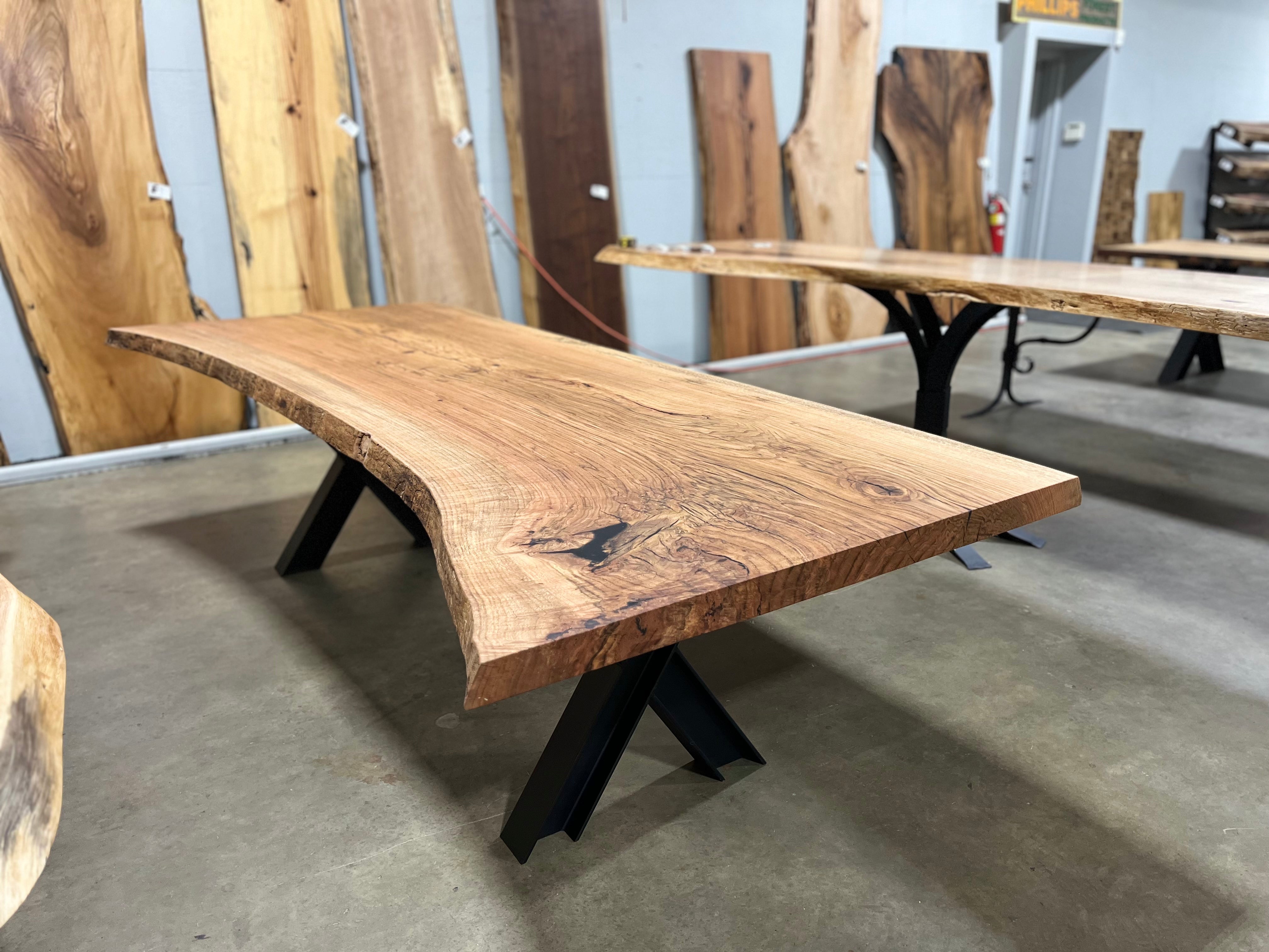 Live Edge Red Oak Slab - 0