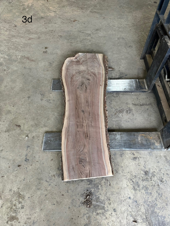 Unfinished Live Edge Walnut Slab (ULES-2900)